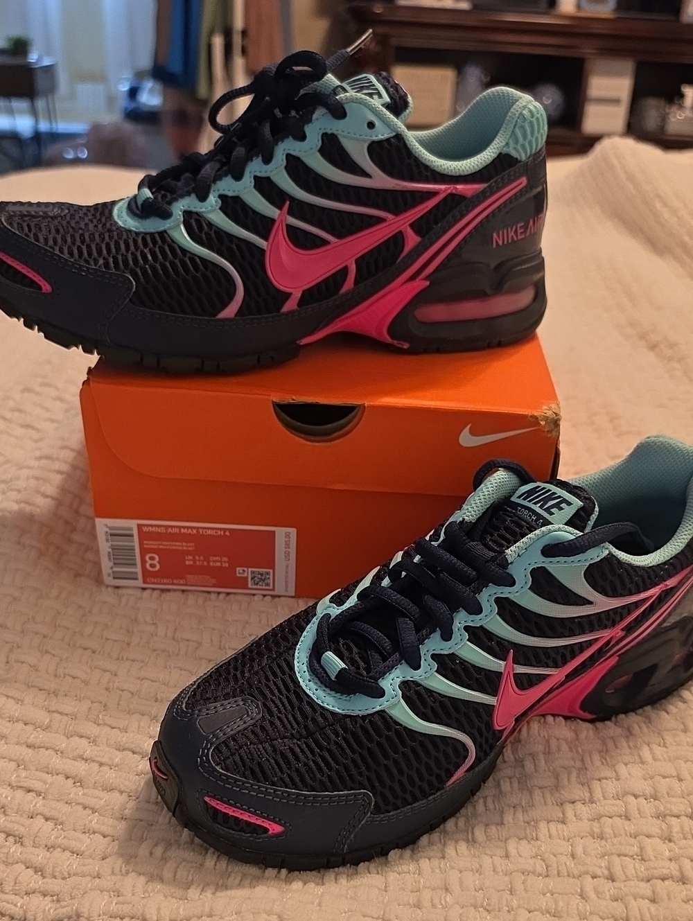 Nike Women’s Athletic Shoes in Blue, Pink & Mint